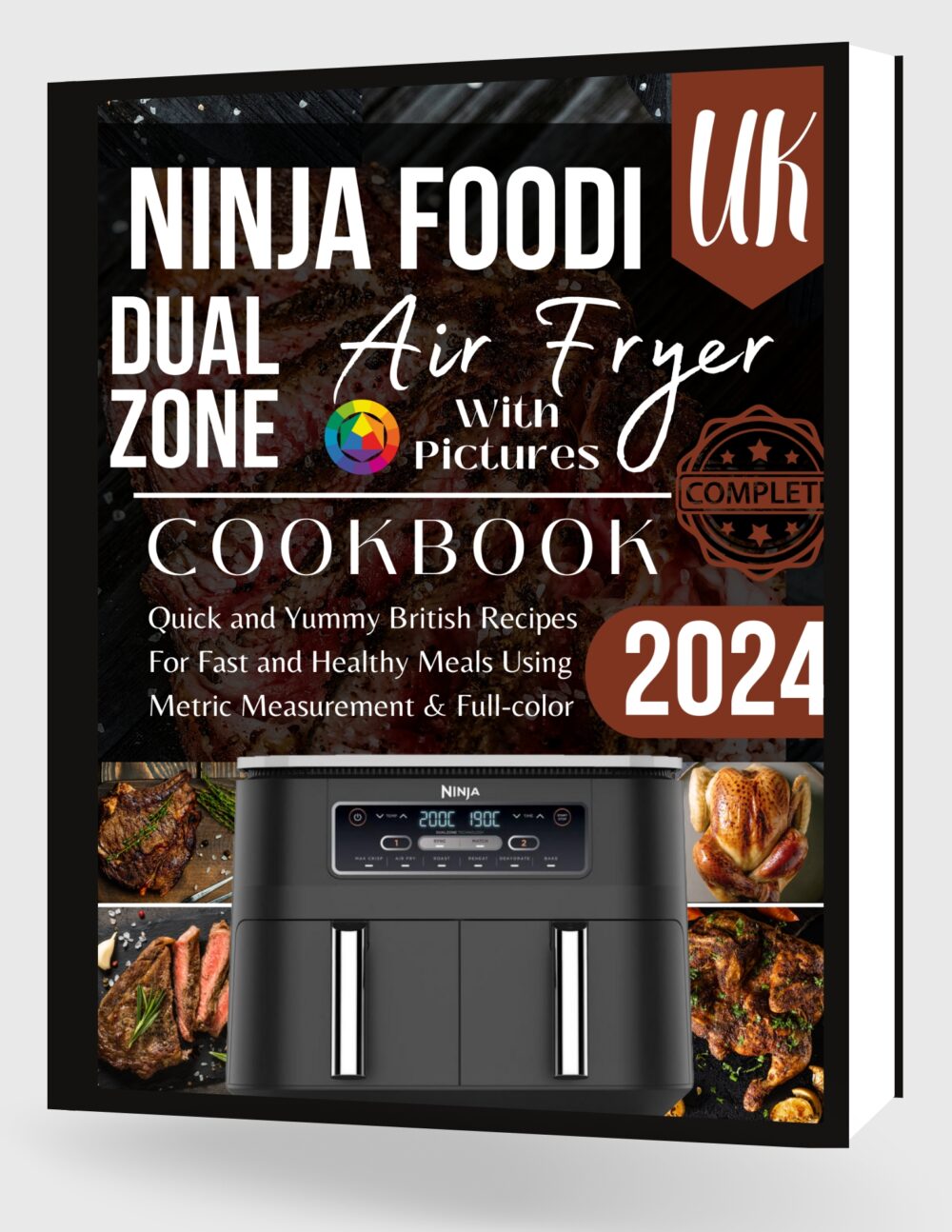 Ninja Dual Zone Air Fryer Cookbook UK: