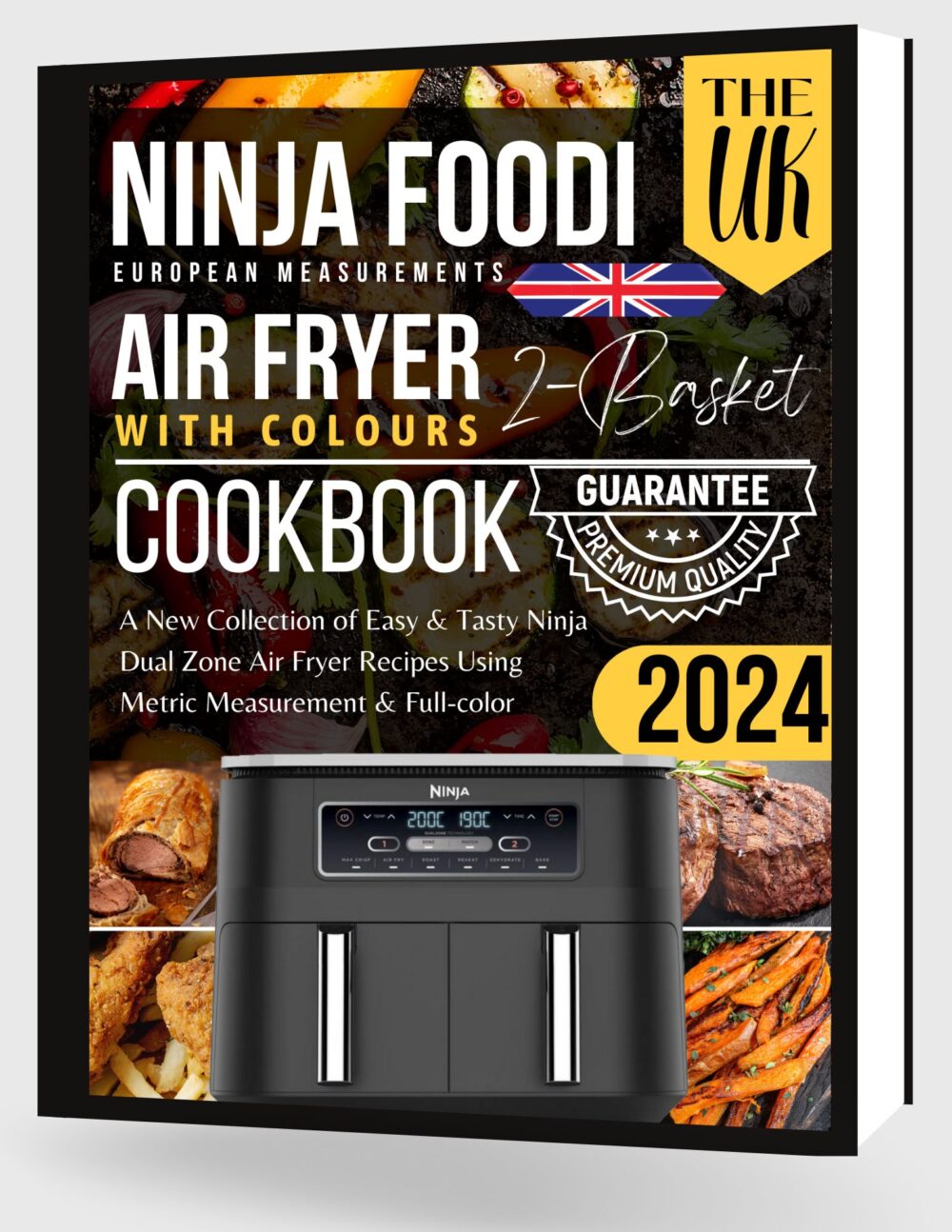 Ninja Dual Zone Air Fryer Cookbook 2024 UK: