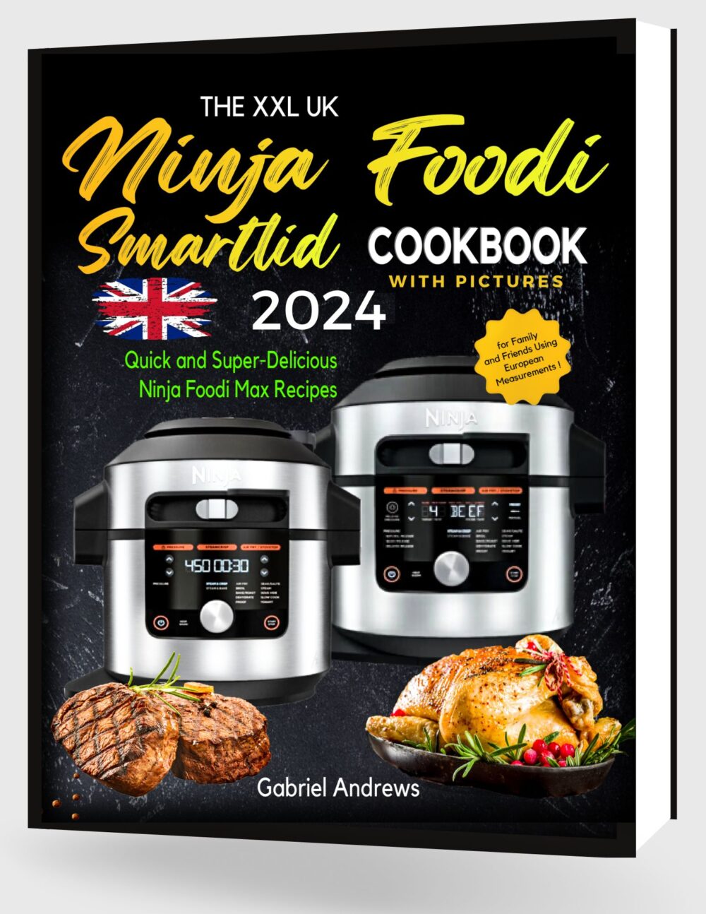 Ninja Foodi Smartlid Cookbook 2024 UK